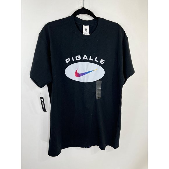 Logo Nikelab T Shirt Black Nike NikeLab Men's Black T-Shirt Size
